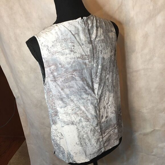 100% Silk sleeveless shell top S Cynthia Rowley - Picture 2 of 7